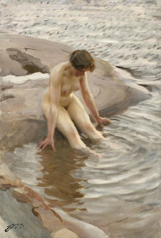 Anders Zorn Wet Germany oil painting art